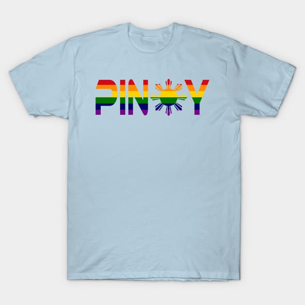 Pin*y Third Culture Series (Rainbow) T-Shirt by Village Values